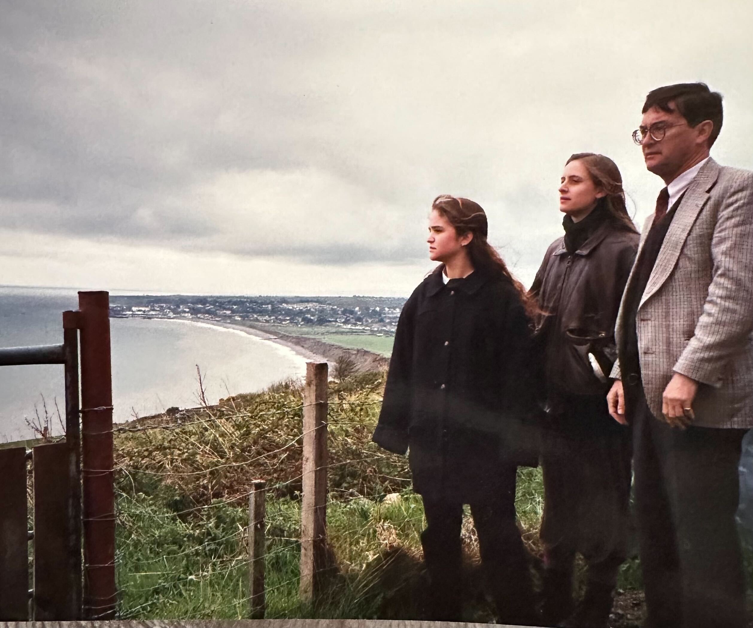Fiona, Vanessa and Peter Knight in Ireland
