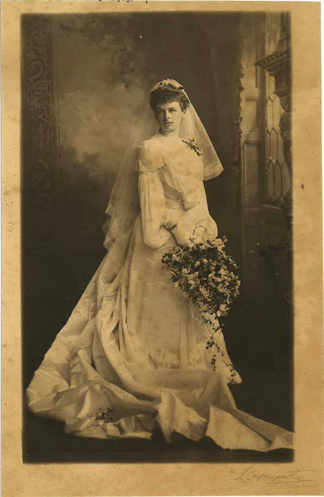 Josephine May Pennefather (Gabbette) at her wedding in 1903