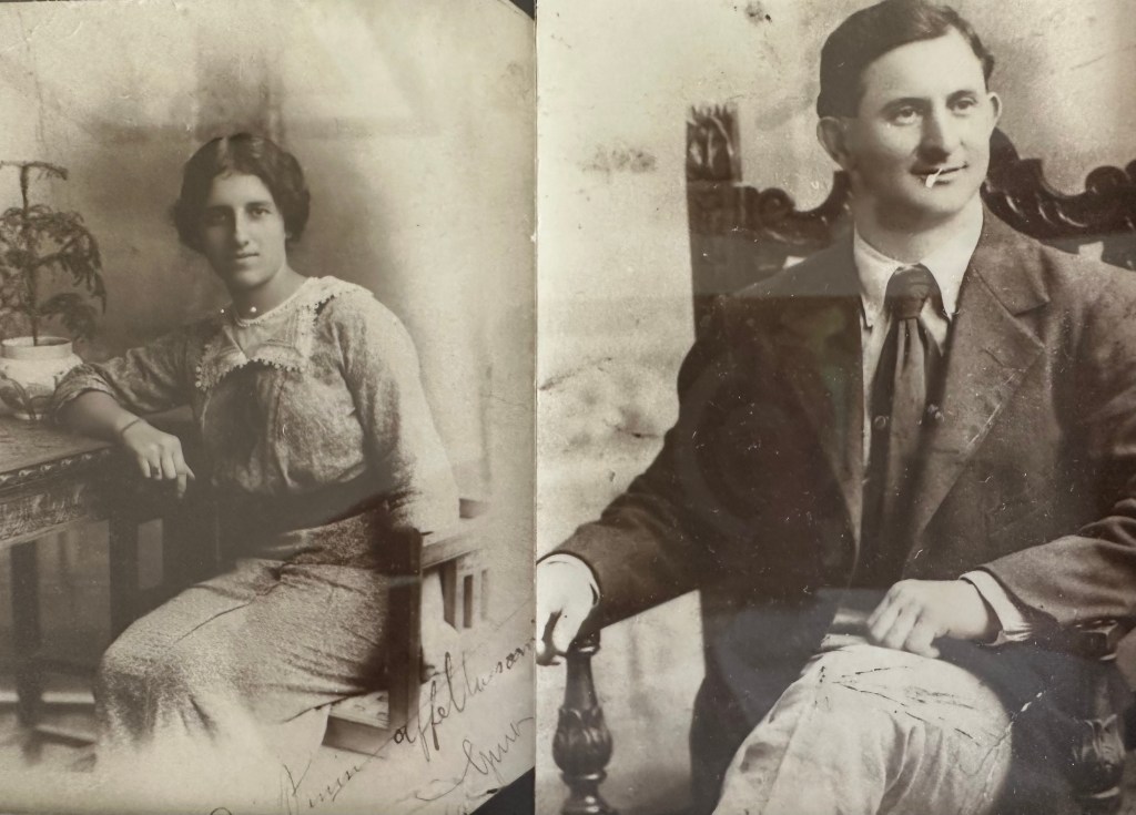 Virginia Ivaldi and Francesco Scotto, parents of my grandfather, Guglielmo Scotto